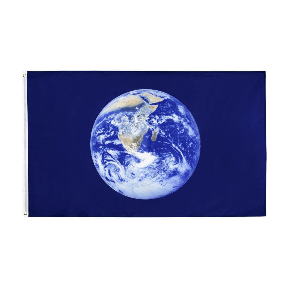 Bandeira Earth Globe 150x90cm Impressão digital em poliéster
