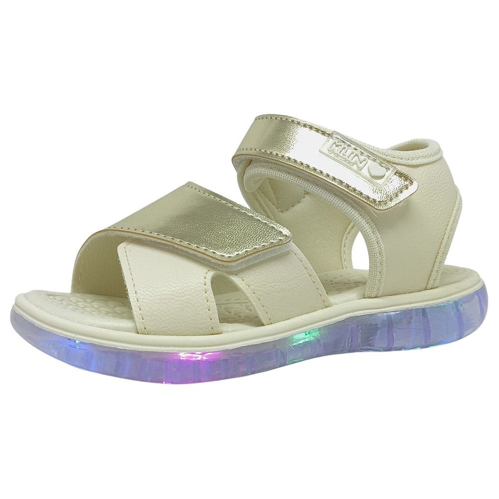 Sandália Infantil Menina Luz de LED Conforto Light Klin