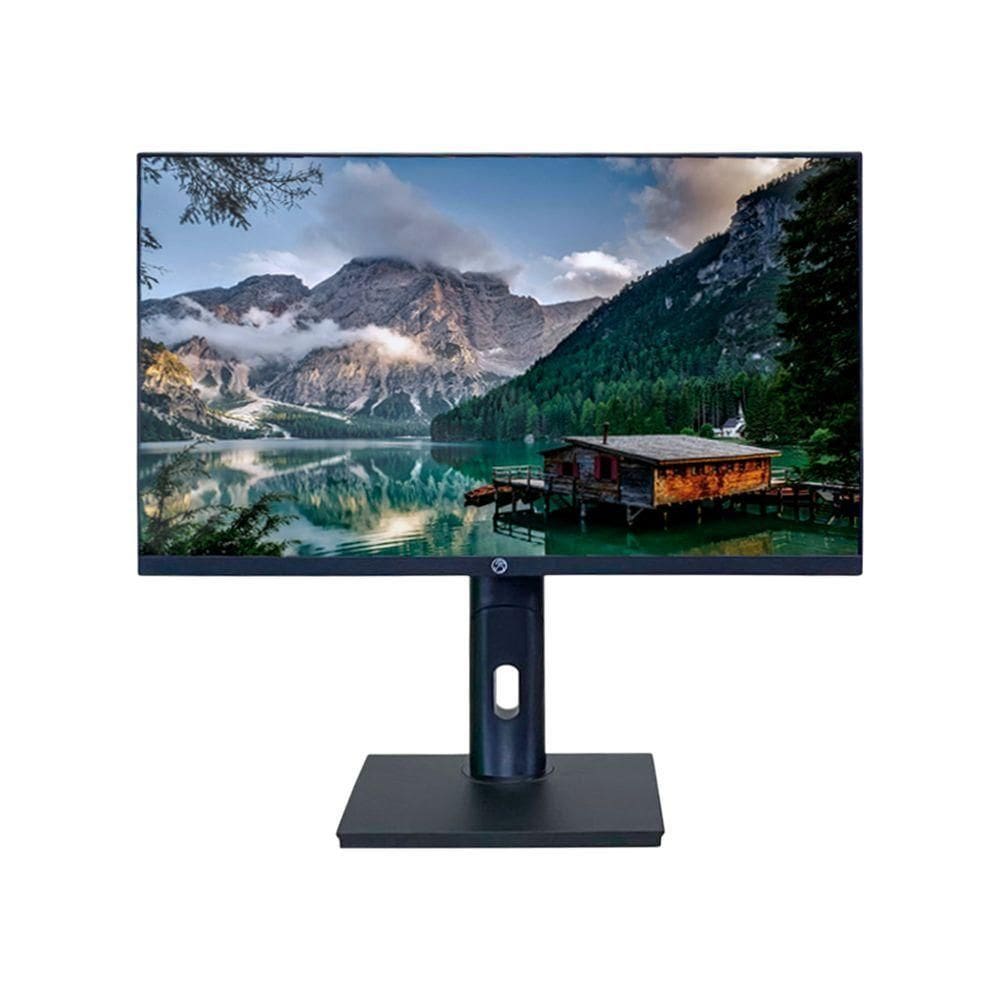 Monitor Led 23.8 Full HD Brazil PC Antirreflexo Ergonômico Preto