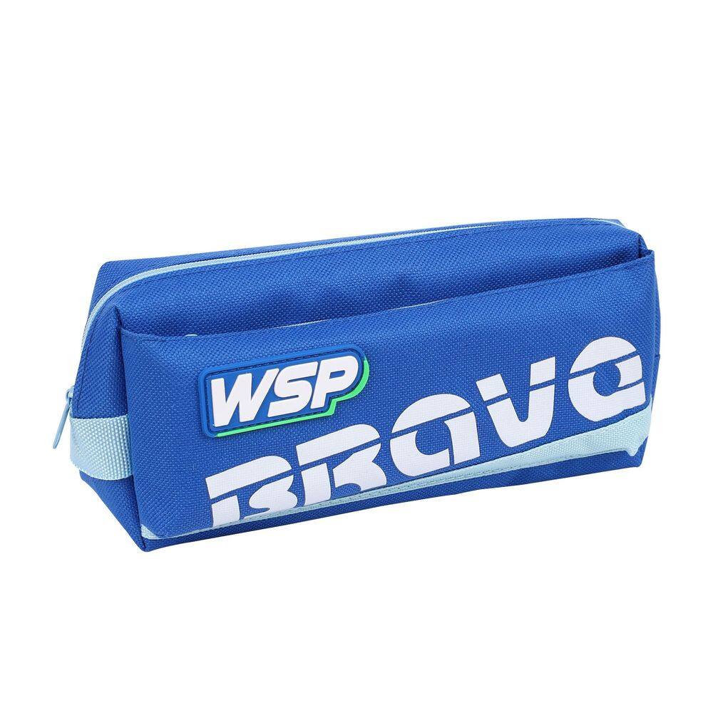 Estojo de lápis em tecido Oxford de grande capacidade para estudantes