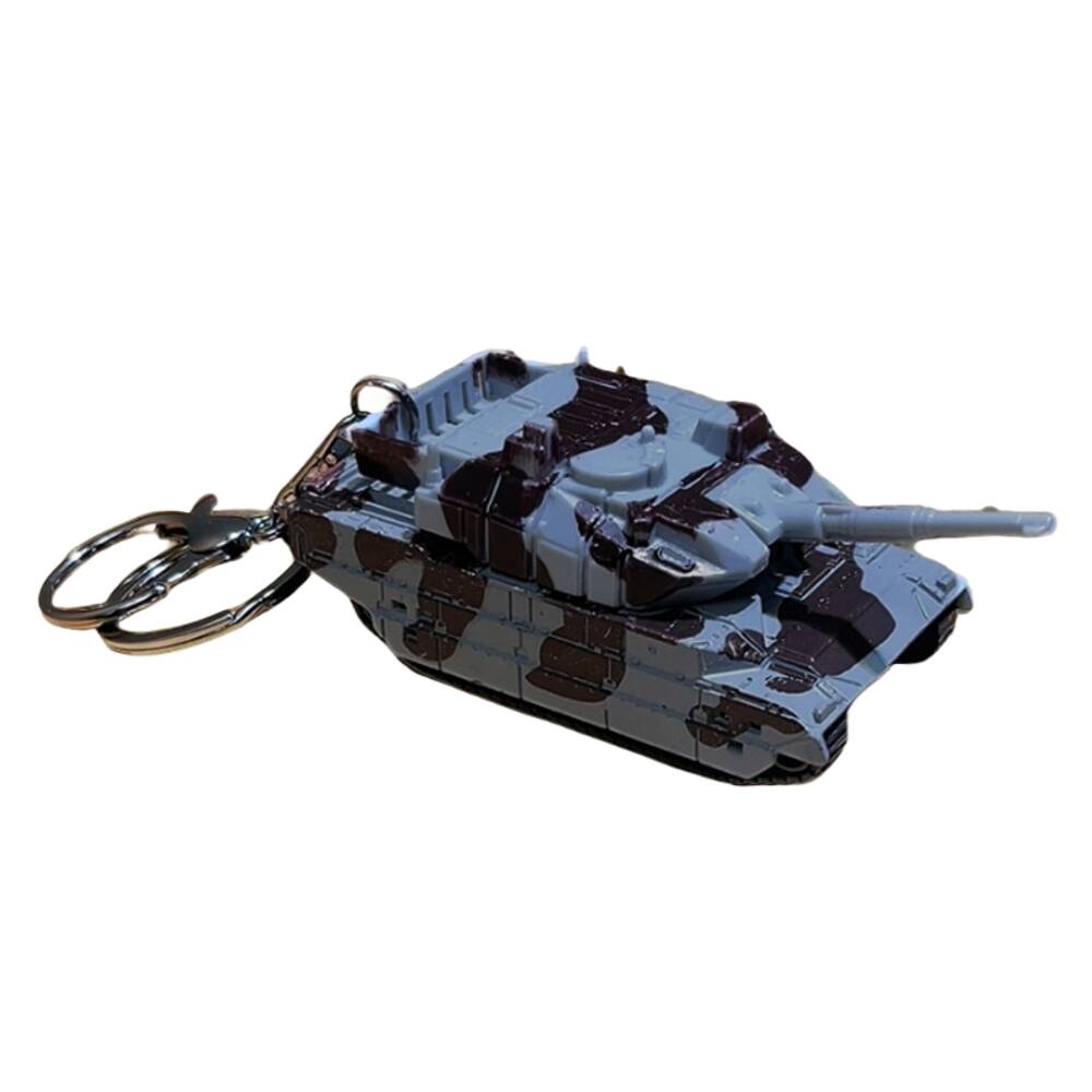 Chaveiro, tanque militar com liga de ação de retração e plástico