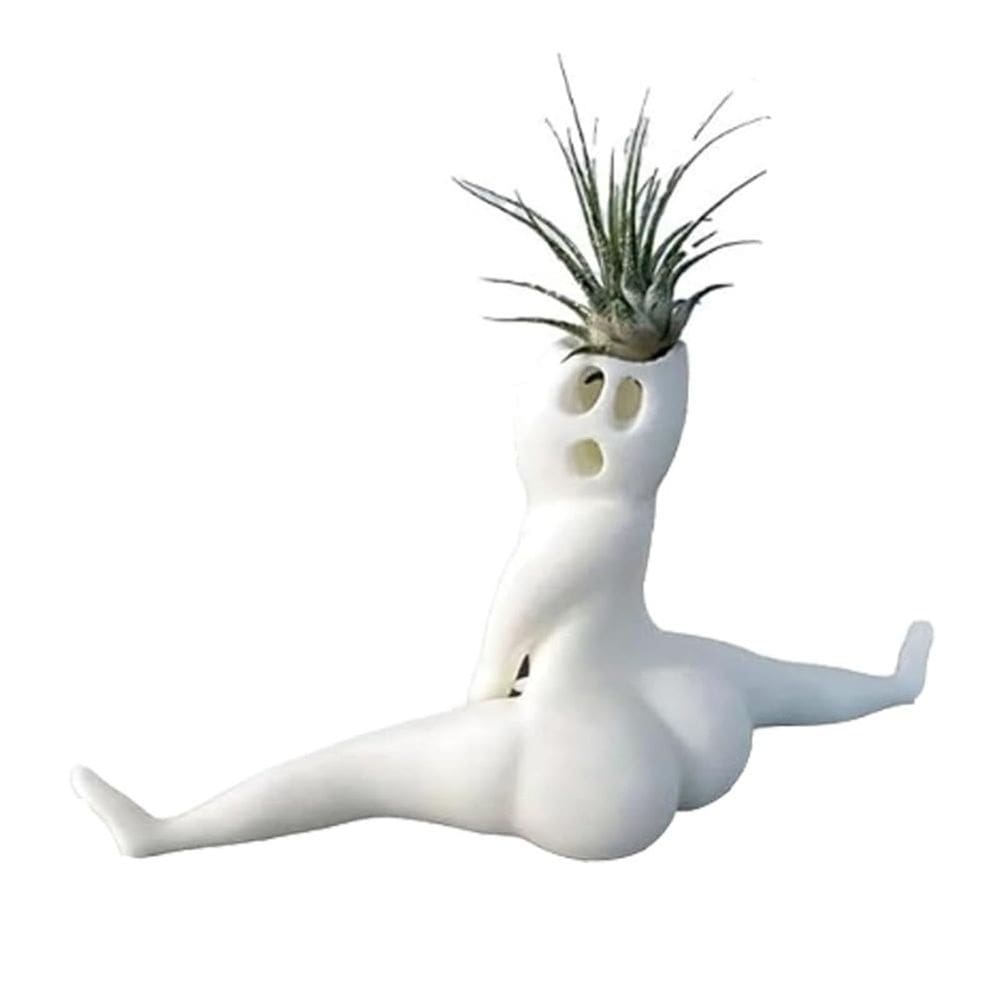 Vaso de flores em forma de fantasma de resina Creative Horror Spirit 100g