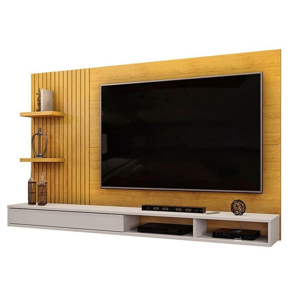 Painel Para Suspenso Bento Cedro Bali - Dj Móveis