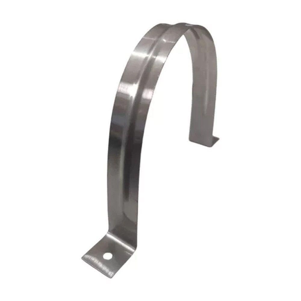 Abraçadeiras Alumínio Tubulação Externa 100mm 4`` Pol