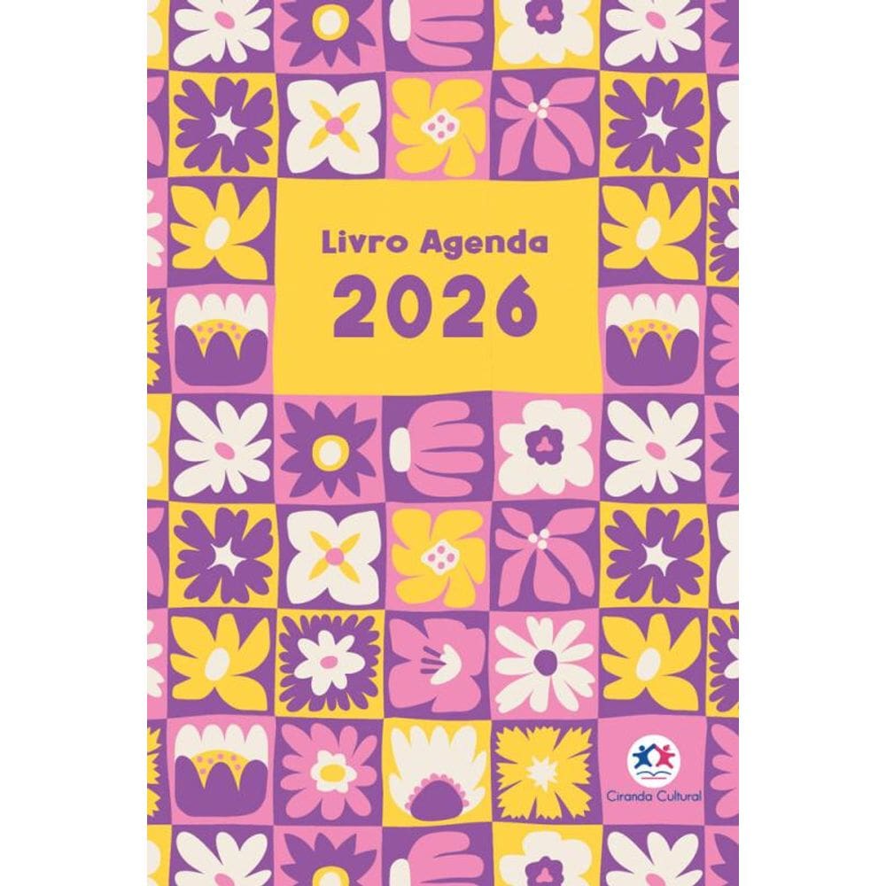 Livro Flores - Agenda 2026