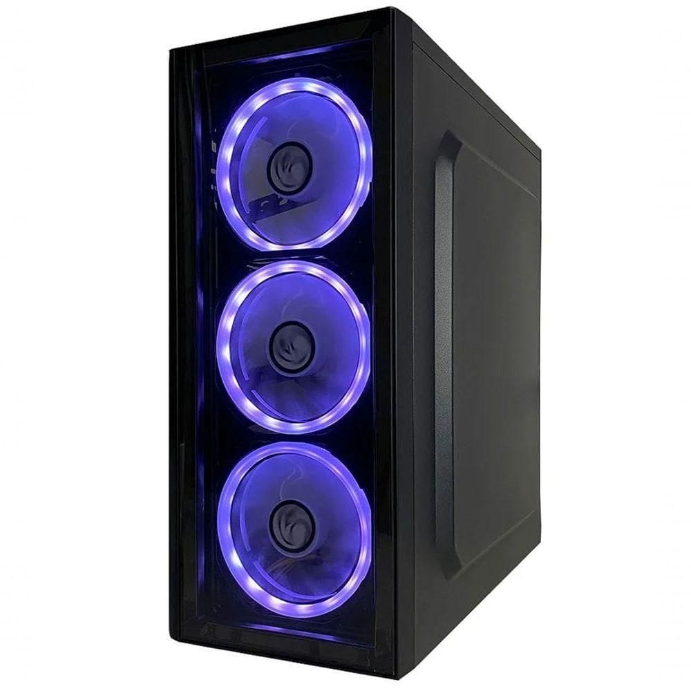 Gabinete Gamer Brazil PC C2-2901 Preto