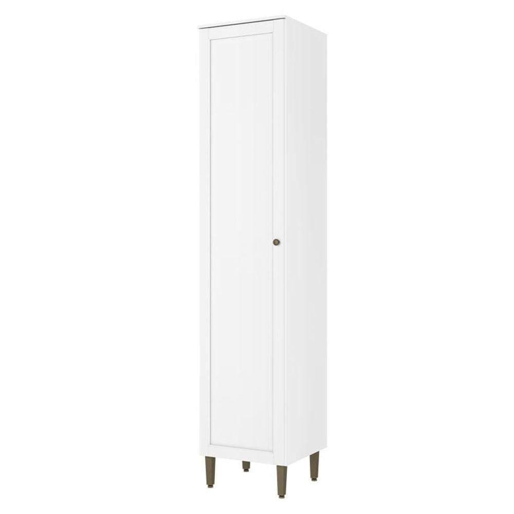 Armário Paneleiro 50 Cm 1 Porta Classy Branco - Thb