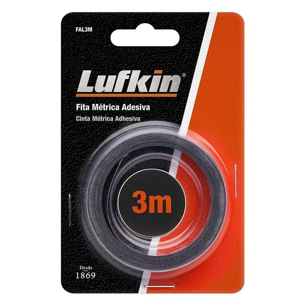 Fita Métrica Adesiva 3 Metros Lufkin Fal3m