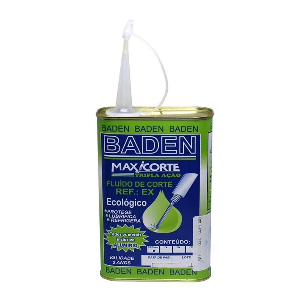 Fluido De Corte Para Metais 500ml Maxicorte Baden E1-1-151