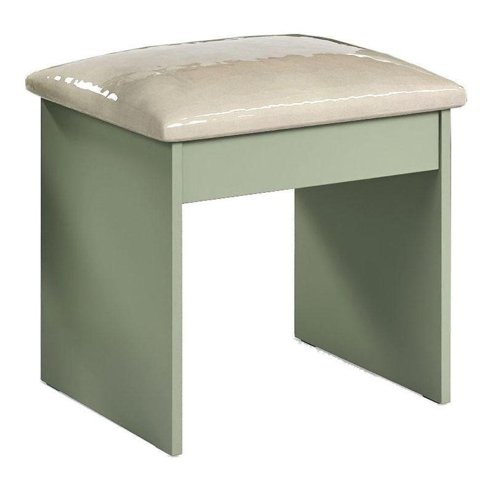 Banqueta Maia Com Almofada Para Penteadeira Caapi - Luapa