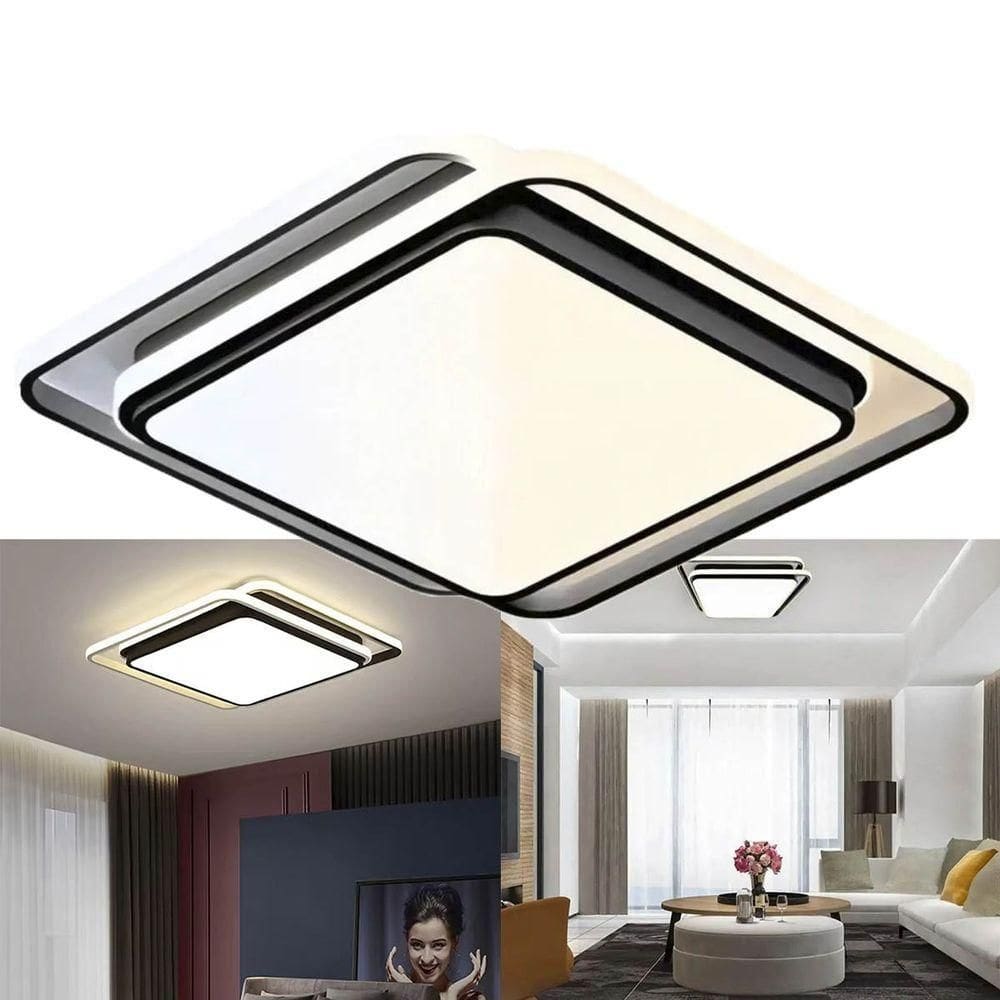 Luminaria Paflon Led 3 Em 1 Sobrepor Iluminaçao Decoraçao Sala Quarto Casa Loja Comercio Empresa