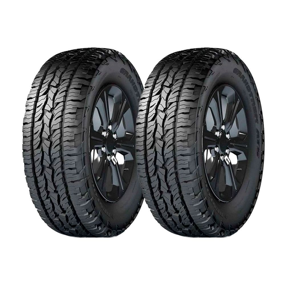 Kit 2 Pneus Dunlop 235/75R15 104S Grandtrek AT5 Aro 15 Pick-Up e SUV
