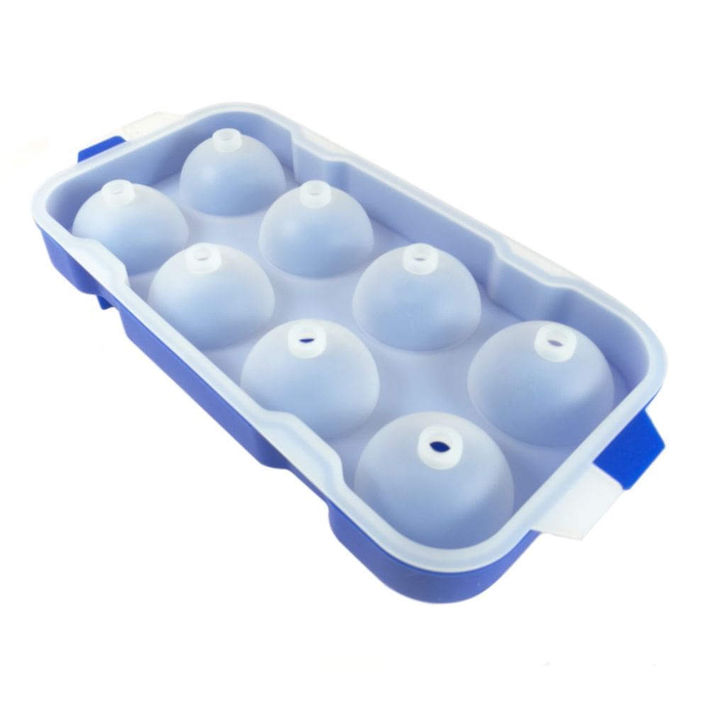 Forma Bola de Gelo em Silicone com 8 Espaço