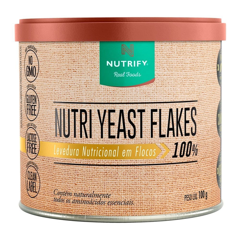Levedura Nutricional em Flocos Nutri Yeast Flakes Nutrify