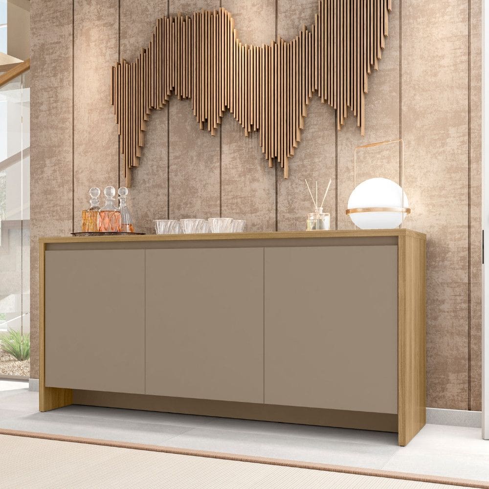 Balcão Buffet 3 Portas 1 Gaveta Madrid Casa D