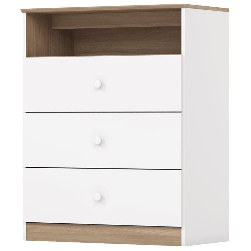 Comoda Infantil 3 Gavetas 75 cm Magia Henn