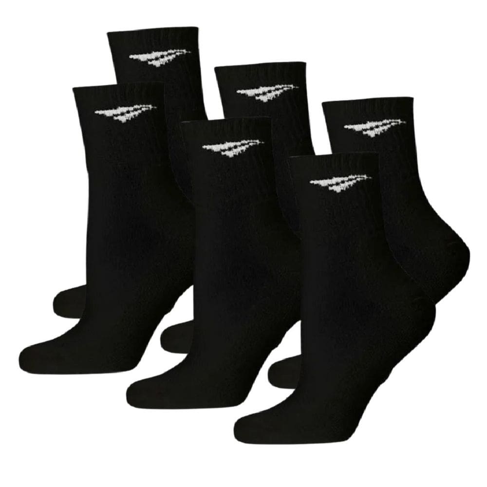 Meia Esportiva Penalty Cano Medio Juvenil X3 Pares  - Tam 33-38