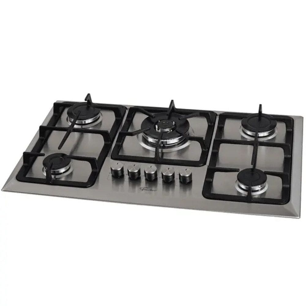 Cooktop a Gas Fischer TC Infinity 5 Bocas Superautomatico Mesa