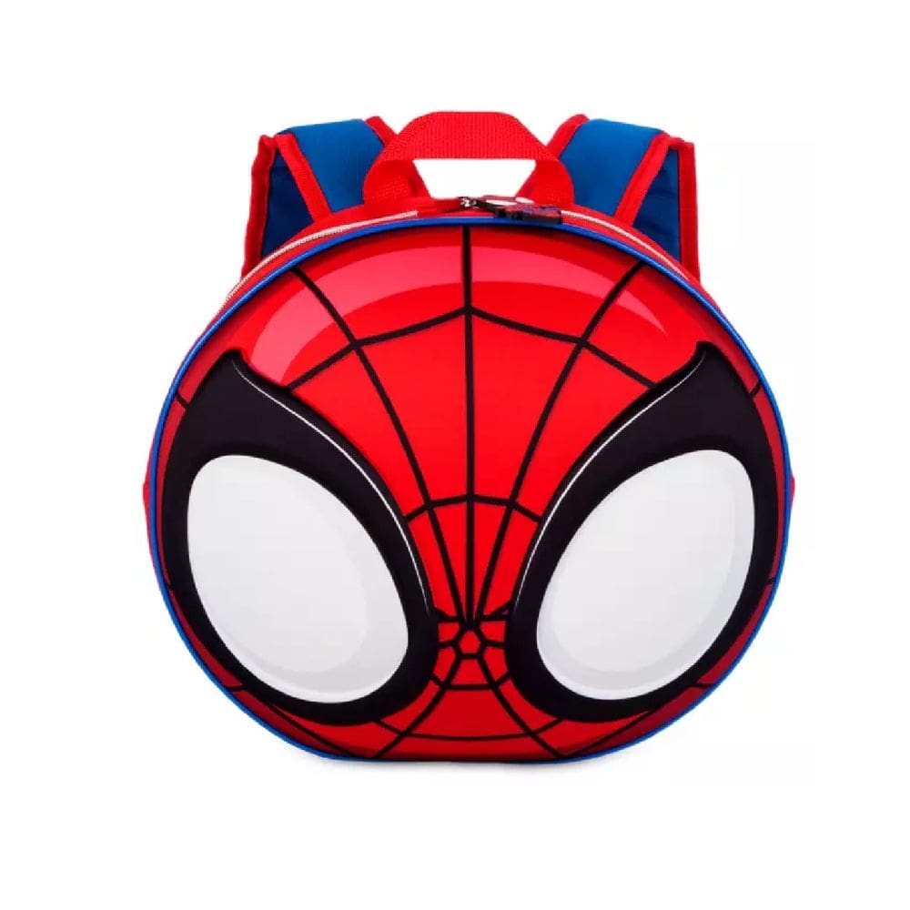 Mochila  do Homem Aranha Mascara 3D Vermelha Disney