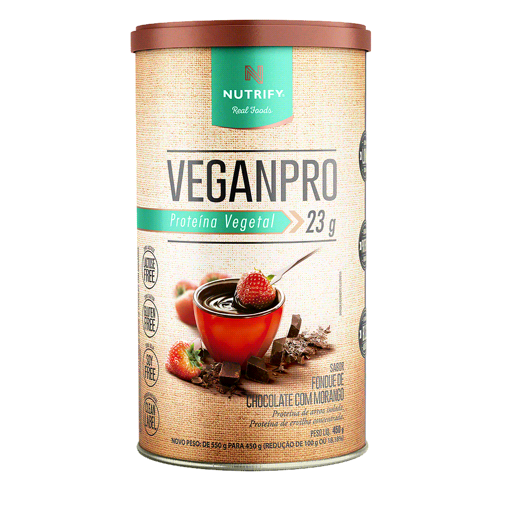 Proteína VeganPro Pó Nutrify 450g