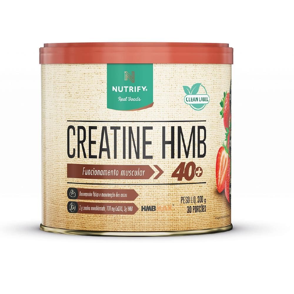 Creatine HMB Nutrify 300g Morango