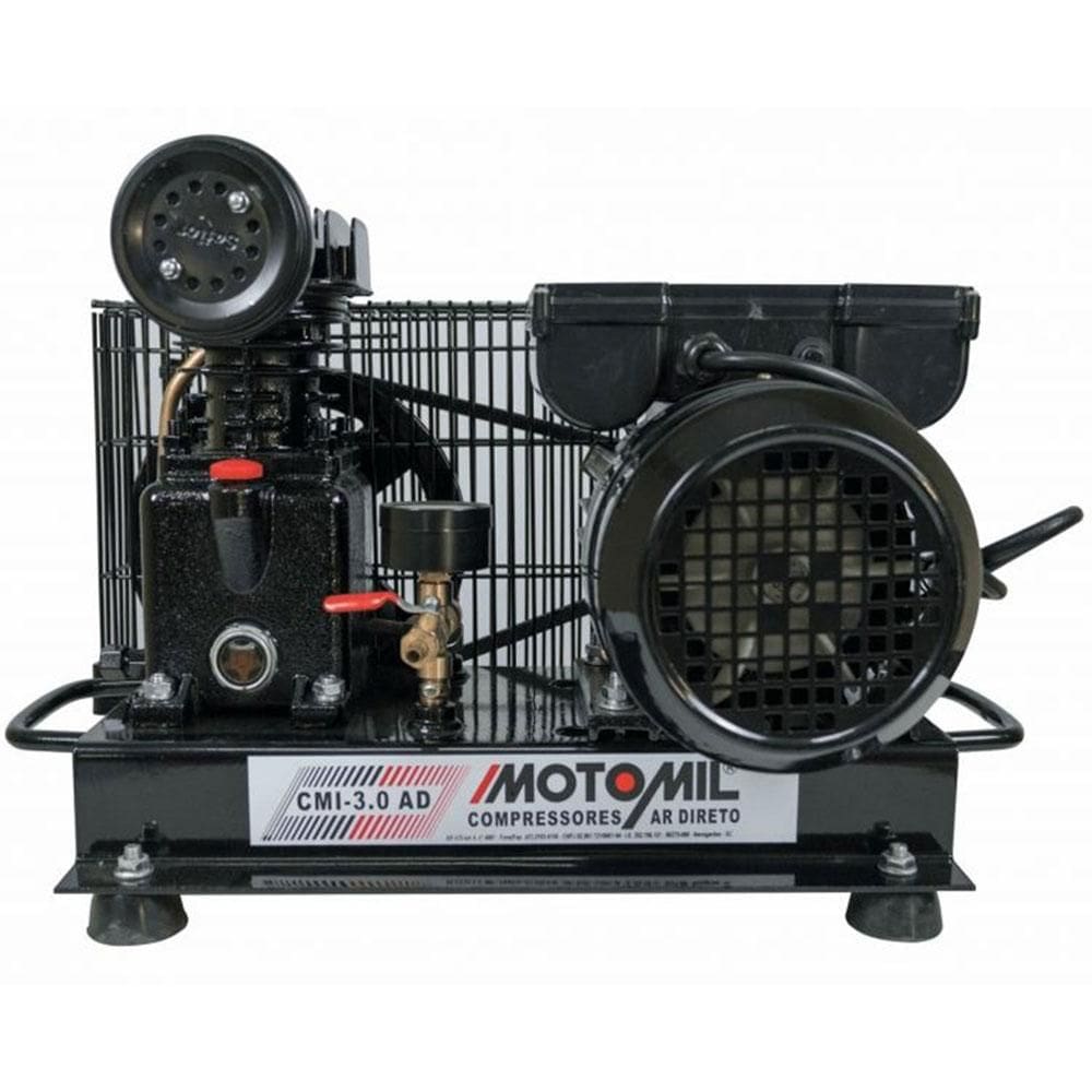 Compressor de Ar Motomil, CMI-3,0 AD, 1,0 HP, Bivolt