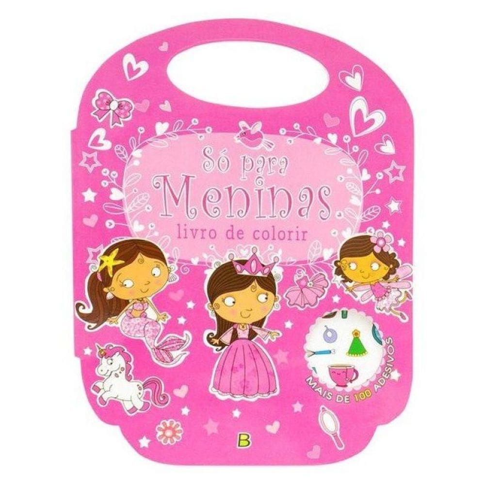 Livro De Colorir - Só Para... Meninas