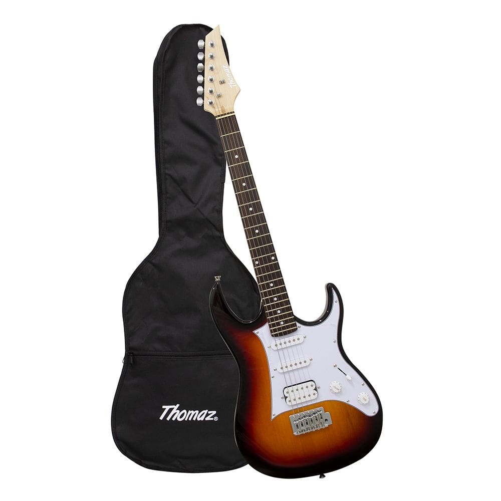 Kit Guitarra Elétrica TEG 310 Sunburst com Capa Thomaz