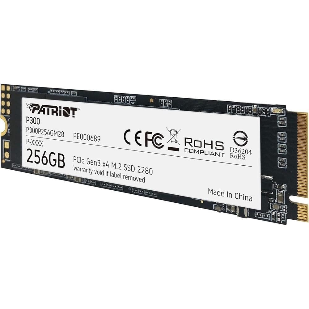 SSD 256GB Patriot P300 M.2 NVMe