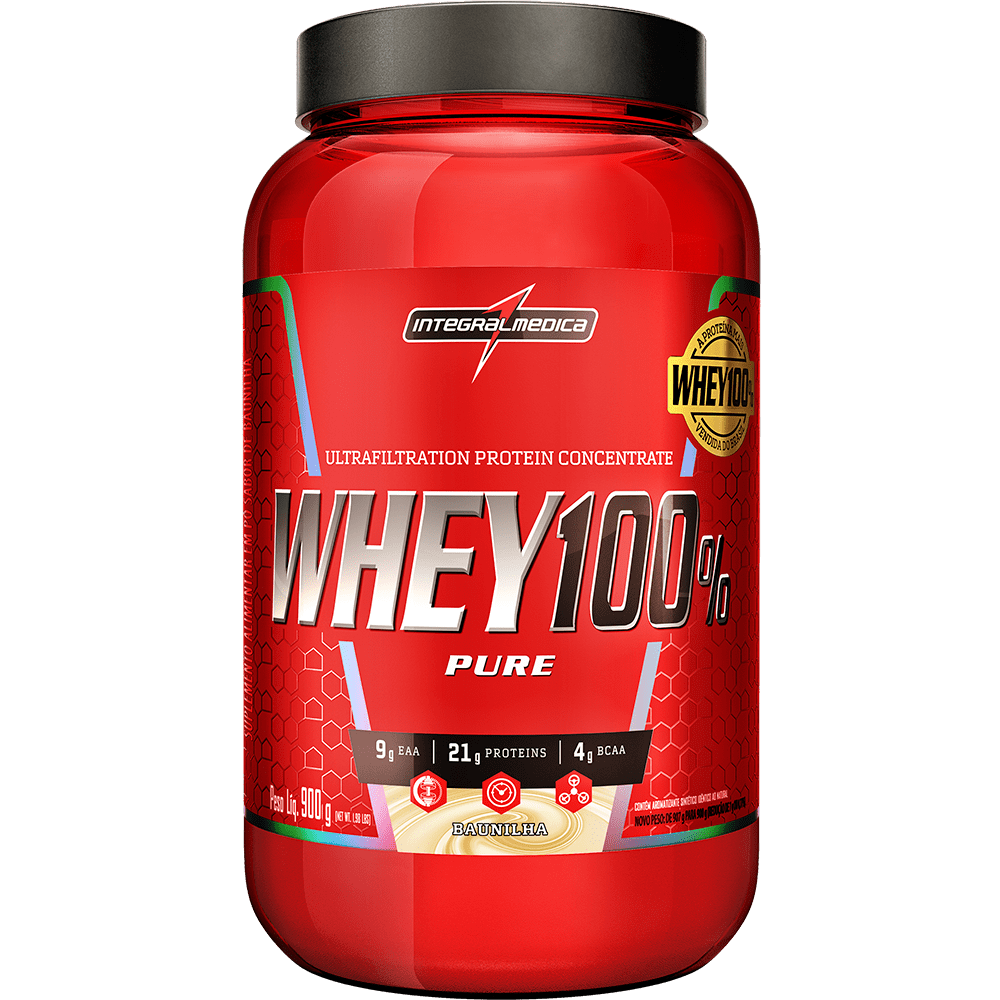 Whey 100% Pure 900g Integralmedica