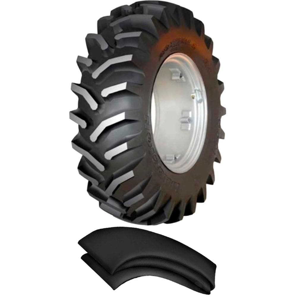 Kit Pneu 14.9-28 8 Lonas Tubetype Frontiera 2 Maggion + Camara