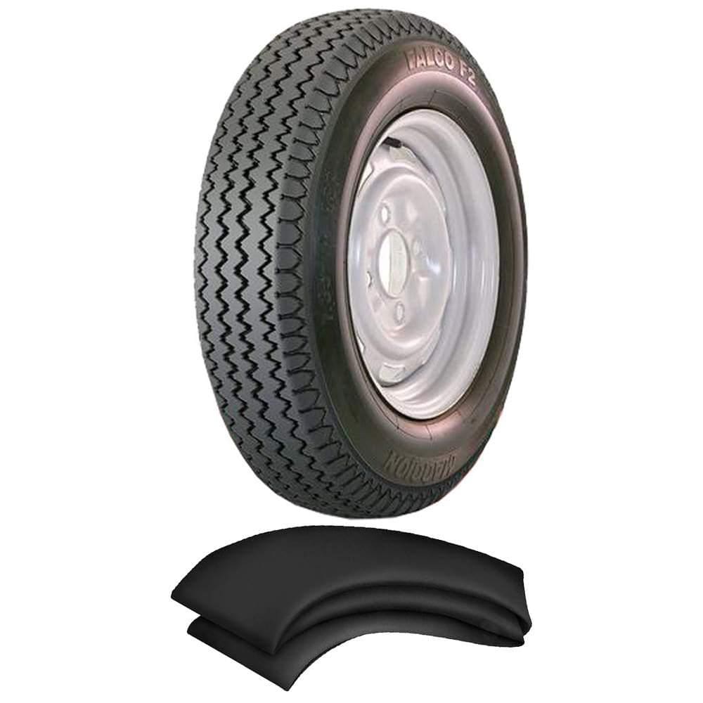 Pneu Fusca 560-15 4 Lonas Falco F2 Maggion + Camara
