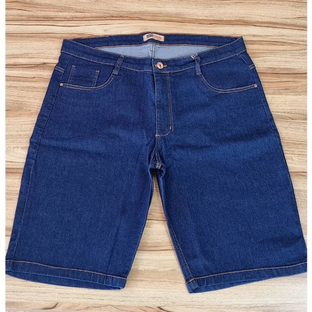 Bermuda Jeans Masculina Live Zoom Modelo Casual Premium