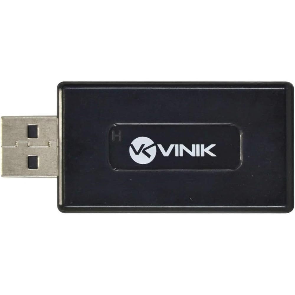 Adaptador Placa de Som USB 7.1 Virtual Vinik