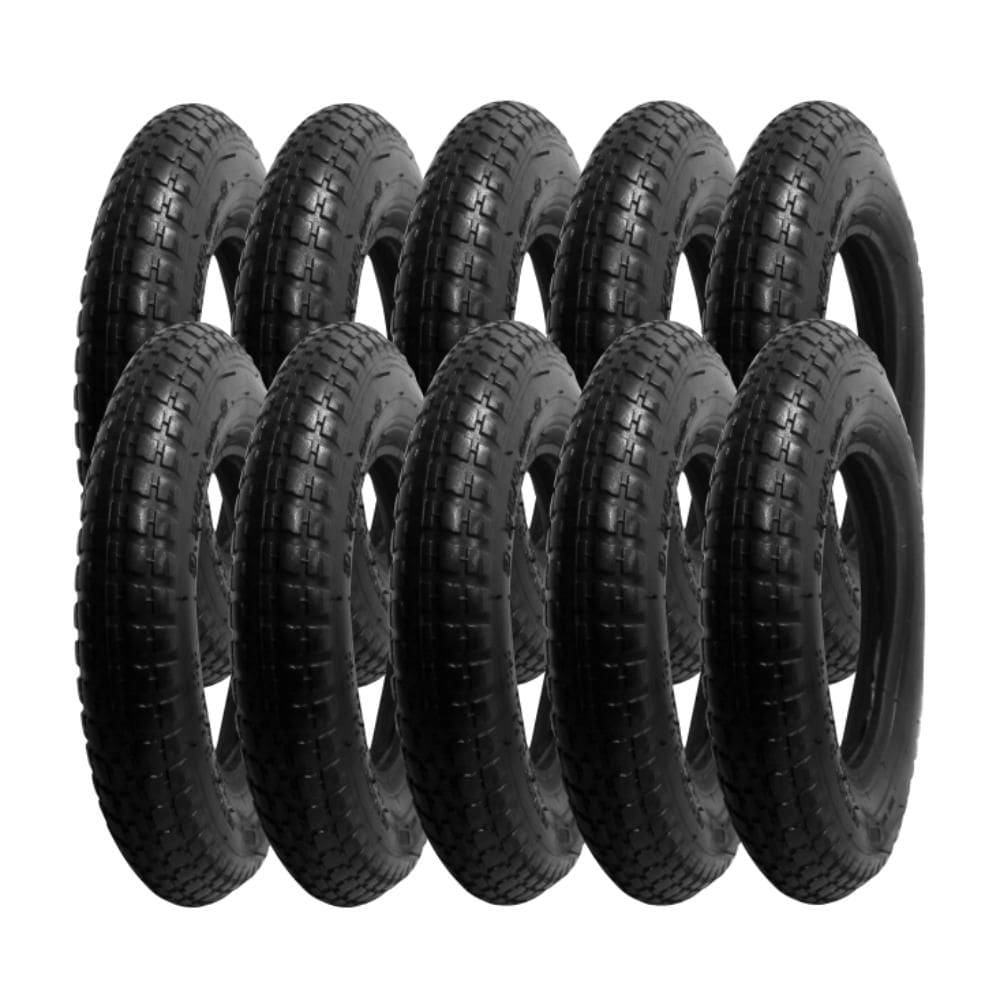 Combo 10 Pneus Carrinho De Mão 325-8 (325/300-8) 4 Lonas Buffalo