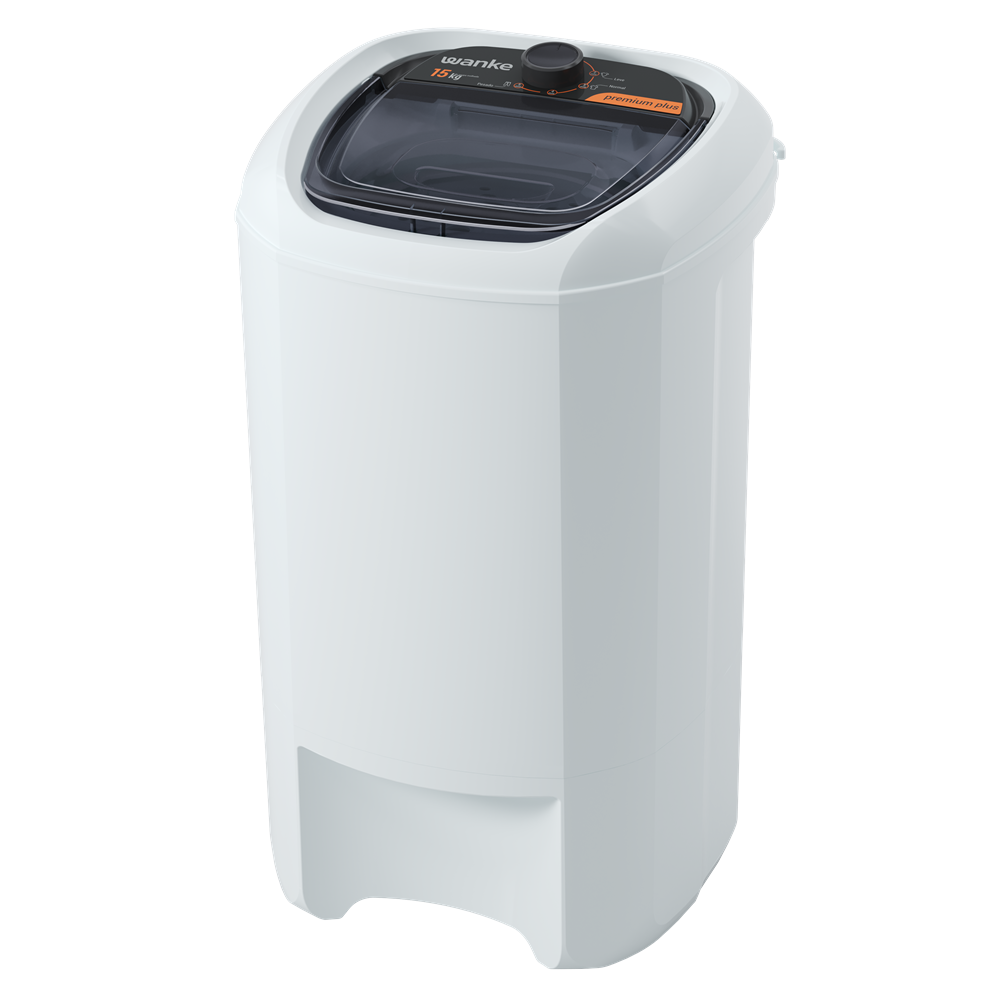 Centrífuga de Roupas Premium Plus - 15 Kg - Branca - Wanke