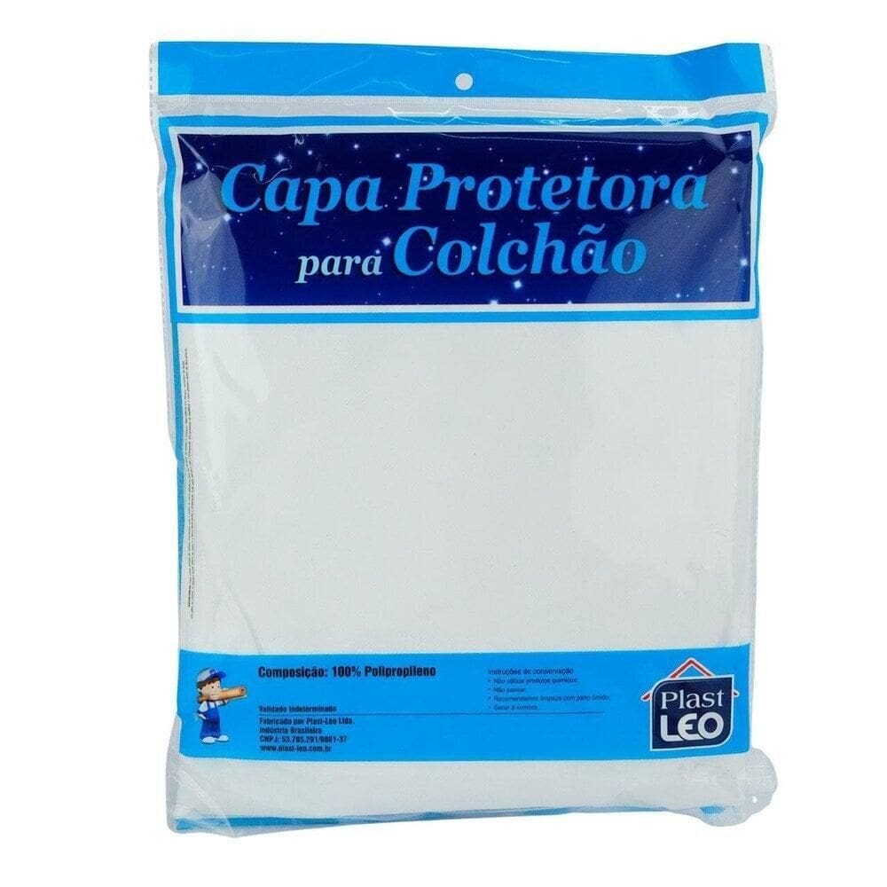 Capa Para Colchão Casal Branca - Tudo em Caixa