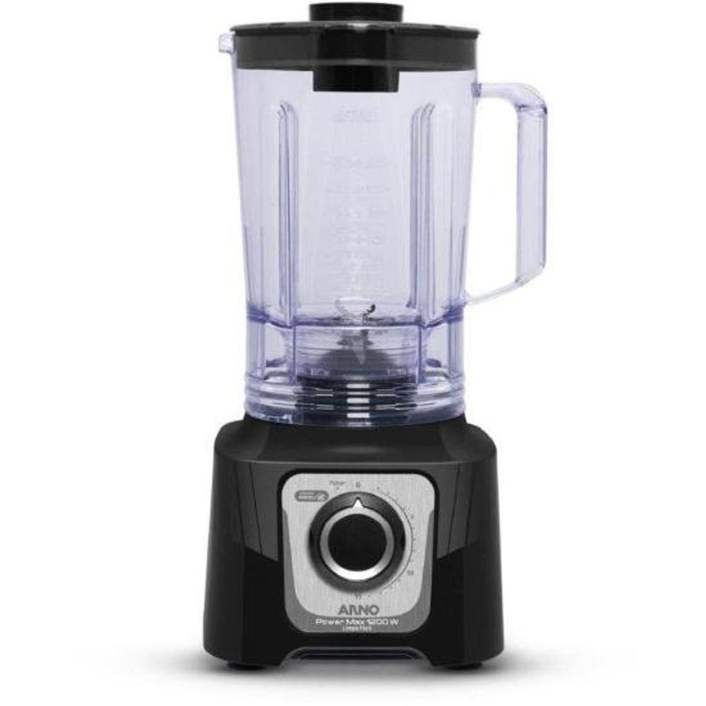 Liquidificador Arno Power Max 1200W Limpa Fácil Preto 220V