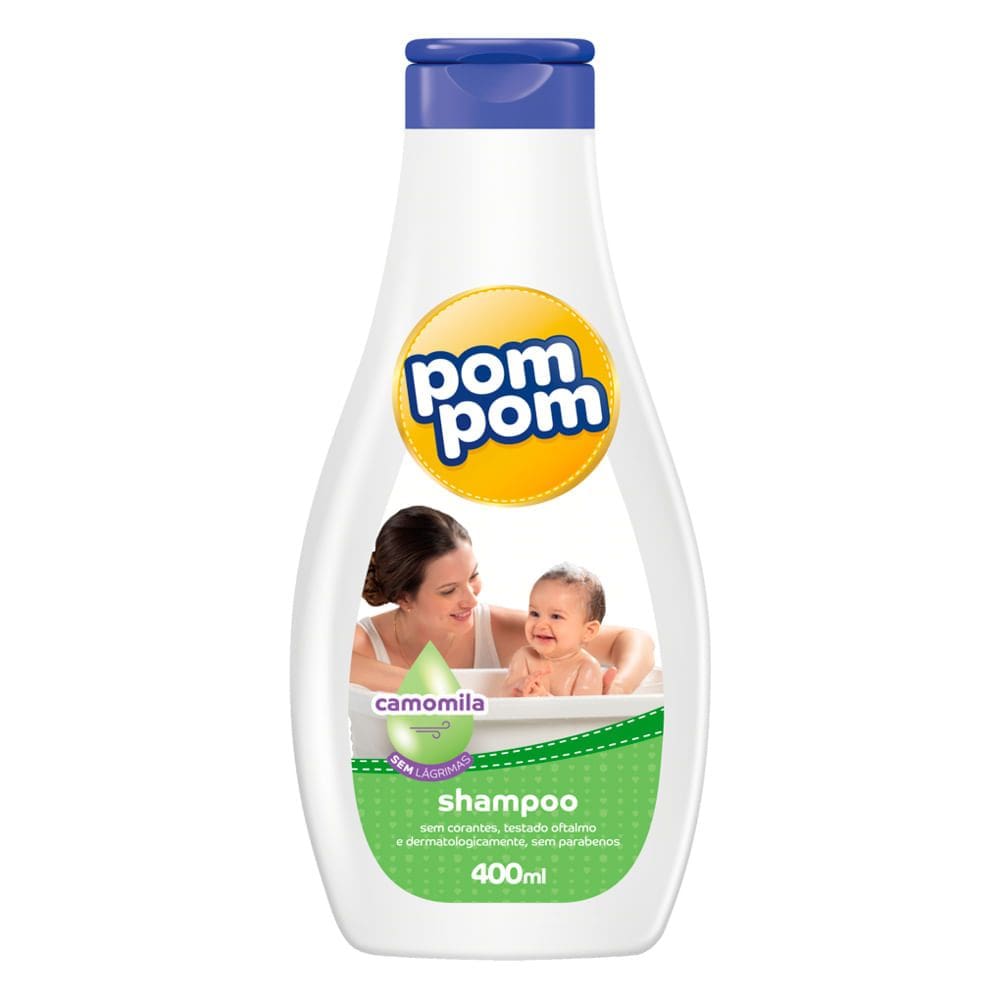 Shampoo Infantil Pom Pom Camomila 400ml