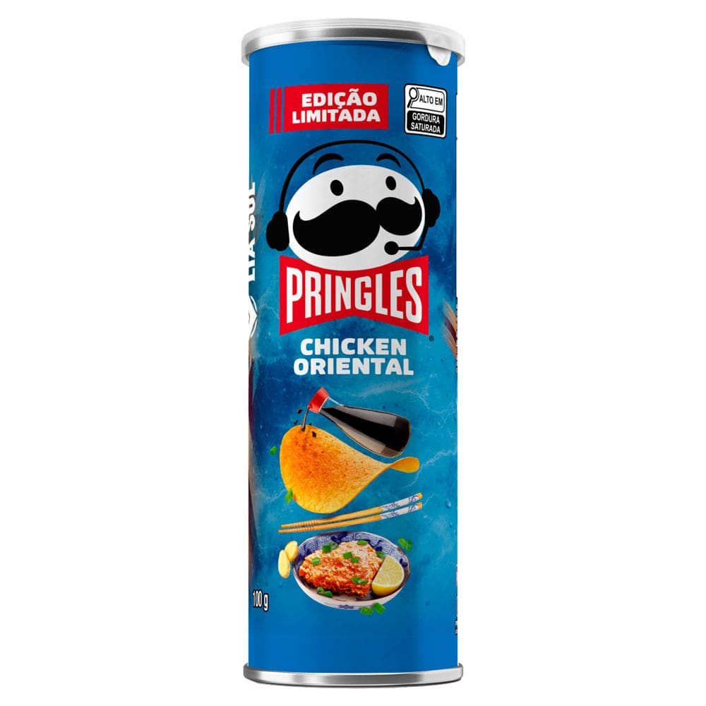 Batata Pringles Chicken Oriental Edição Limitada 100g