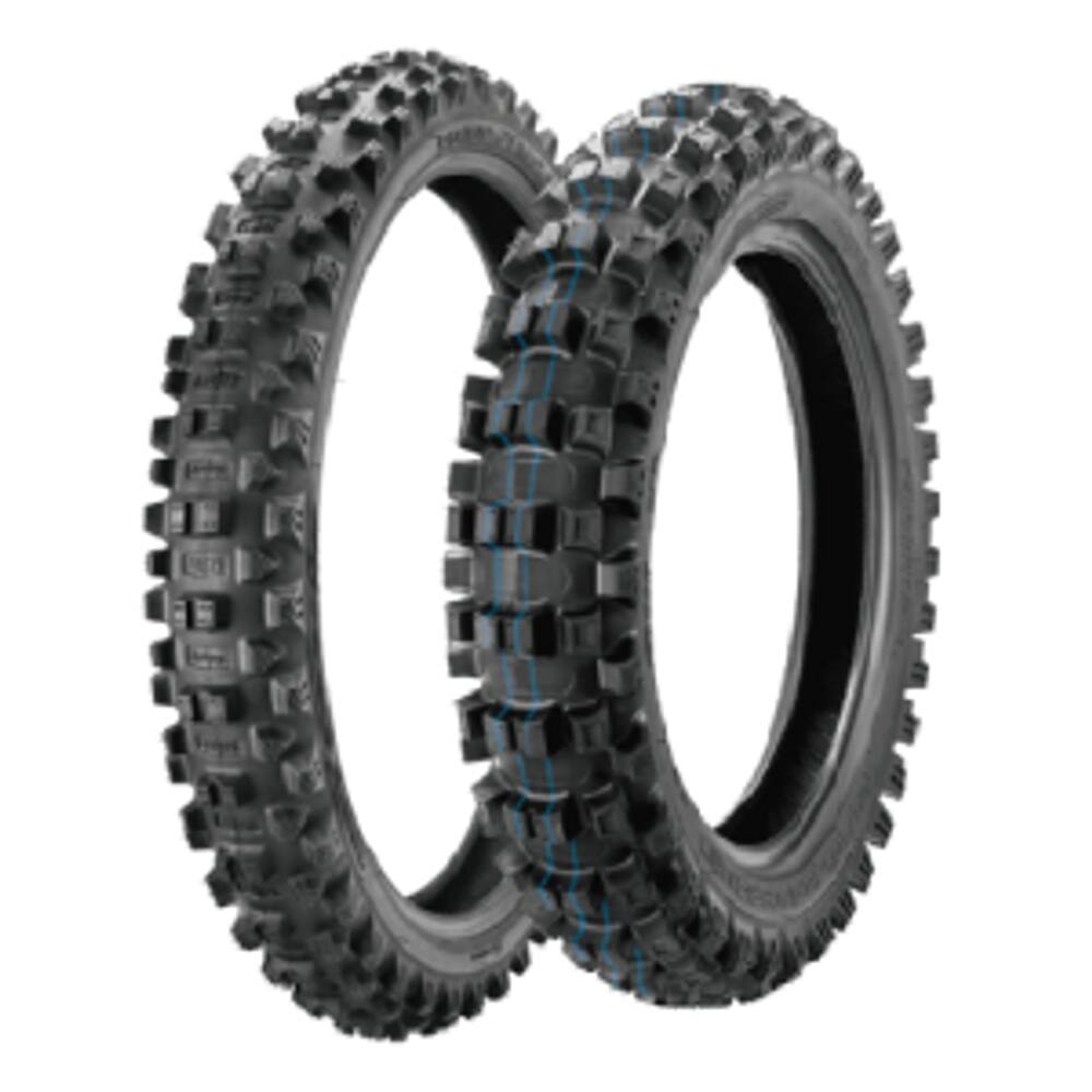 Par Pneu 110/100-18 B007 Infinity Exc Soft + 90/100-21 7 Days Enduro Soft Borilli