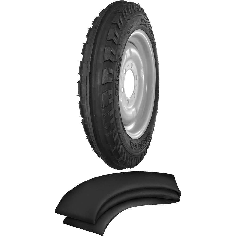 Kit Pneu 400-15 Mtf2 4 Lonas Maggion + Camara