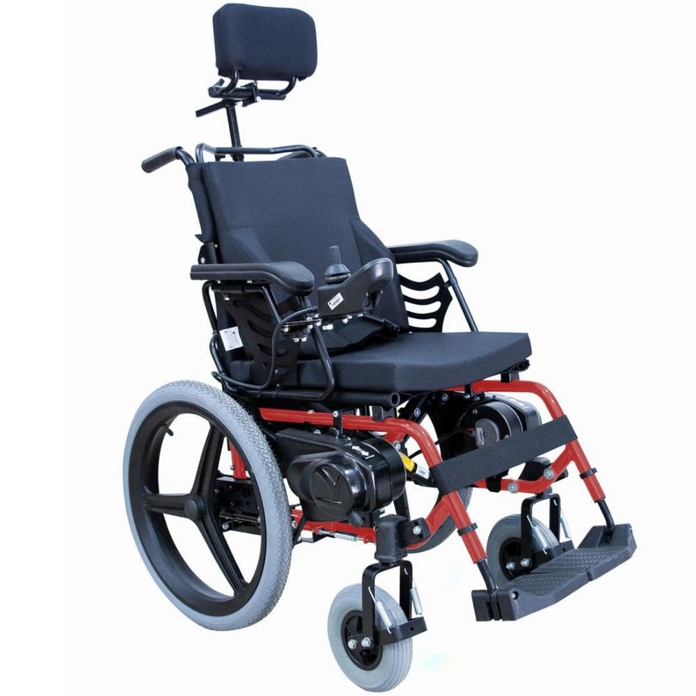 Cadeira de Rodas Motorizada Freedom Styles 20 P L36/37 Vermelha
