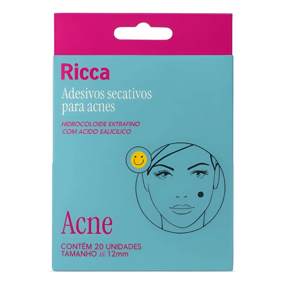 Adesivo Secativo para Acne Smile - Ricca