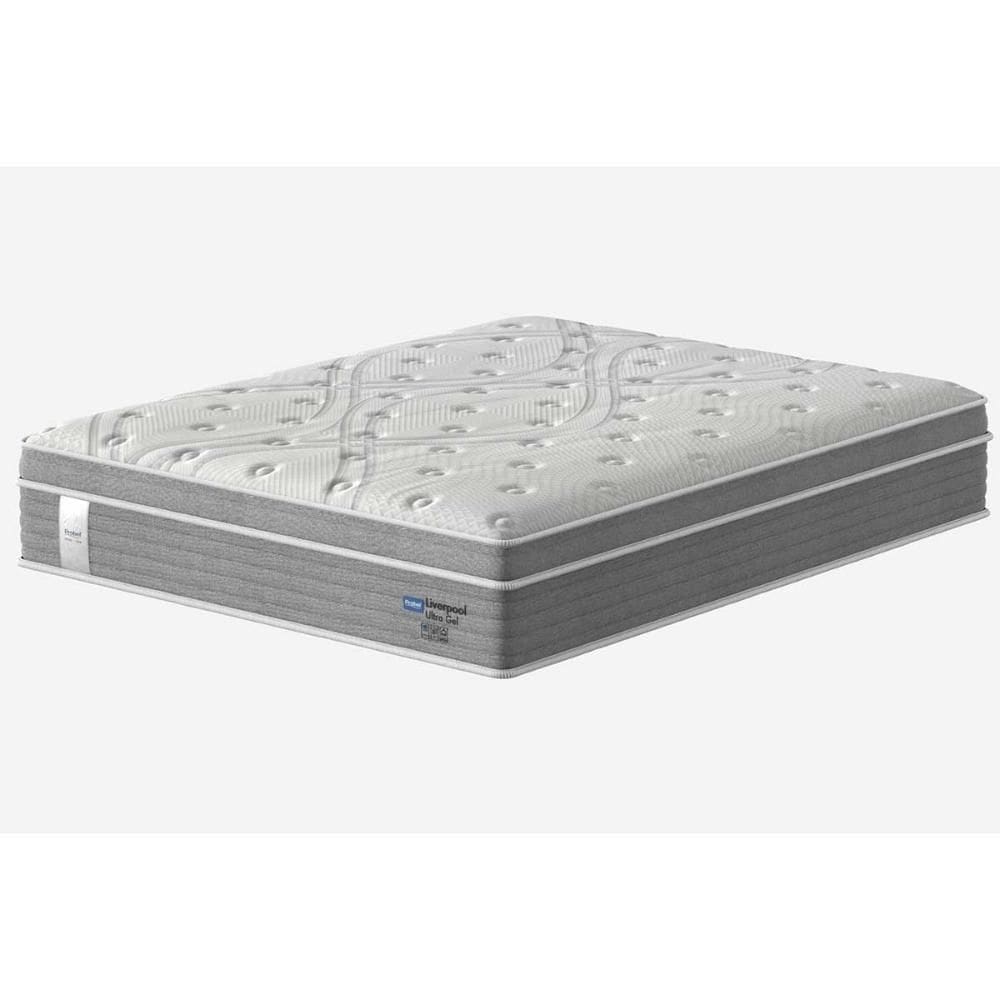 Colchão Casal C- Vibro Massagem Molas Ensacadas Liverpoll Ultra Gel New Euro Pillow (138x188x36) - Probel