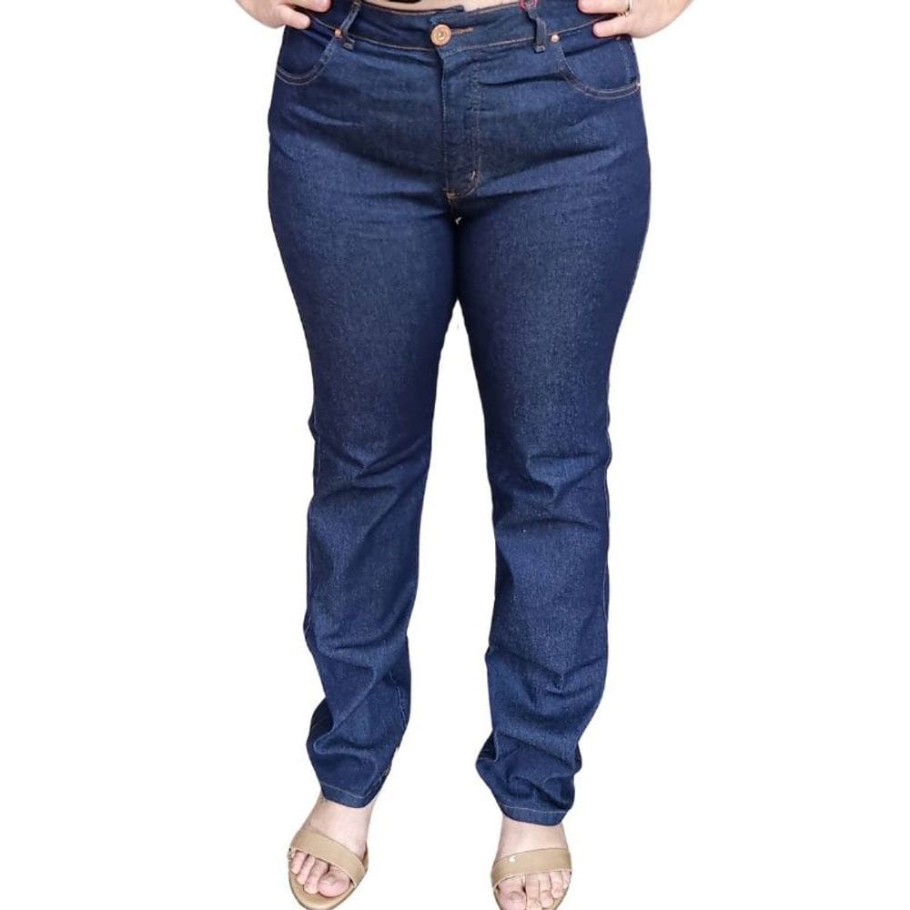 Calça Feminina Jeans Shyros Escura Regular