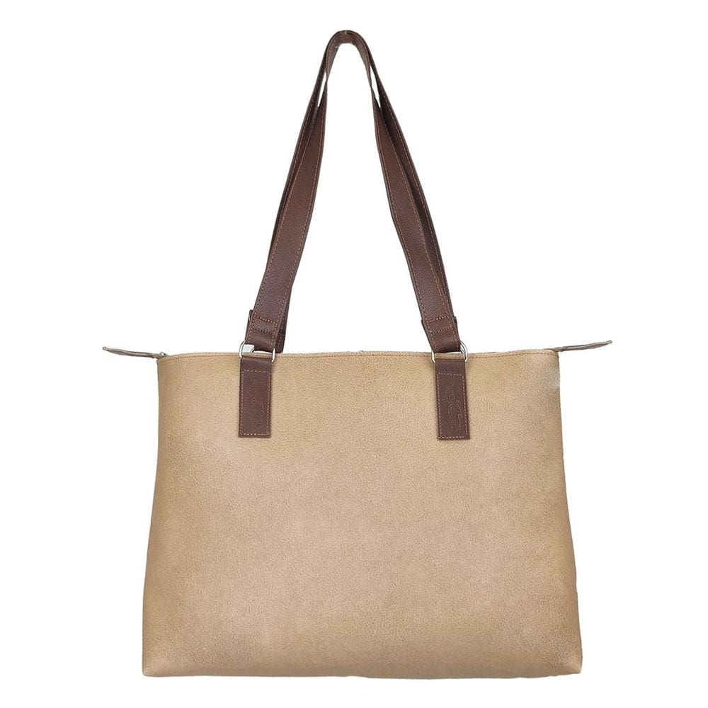Bolsa Feminina De Ombro Bege Casual Magicc Bolsas B-236