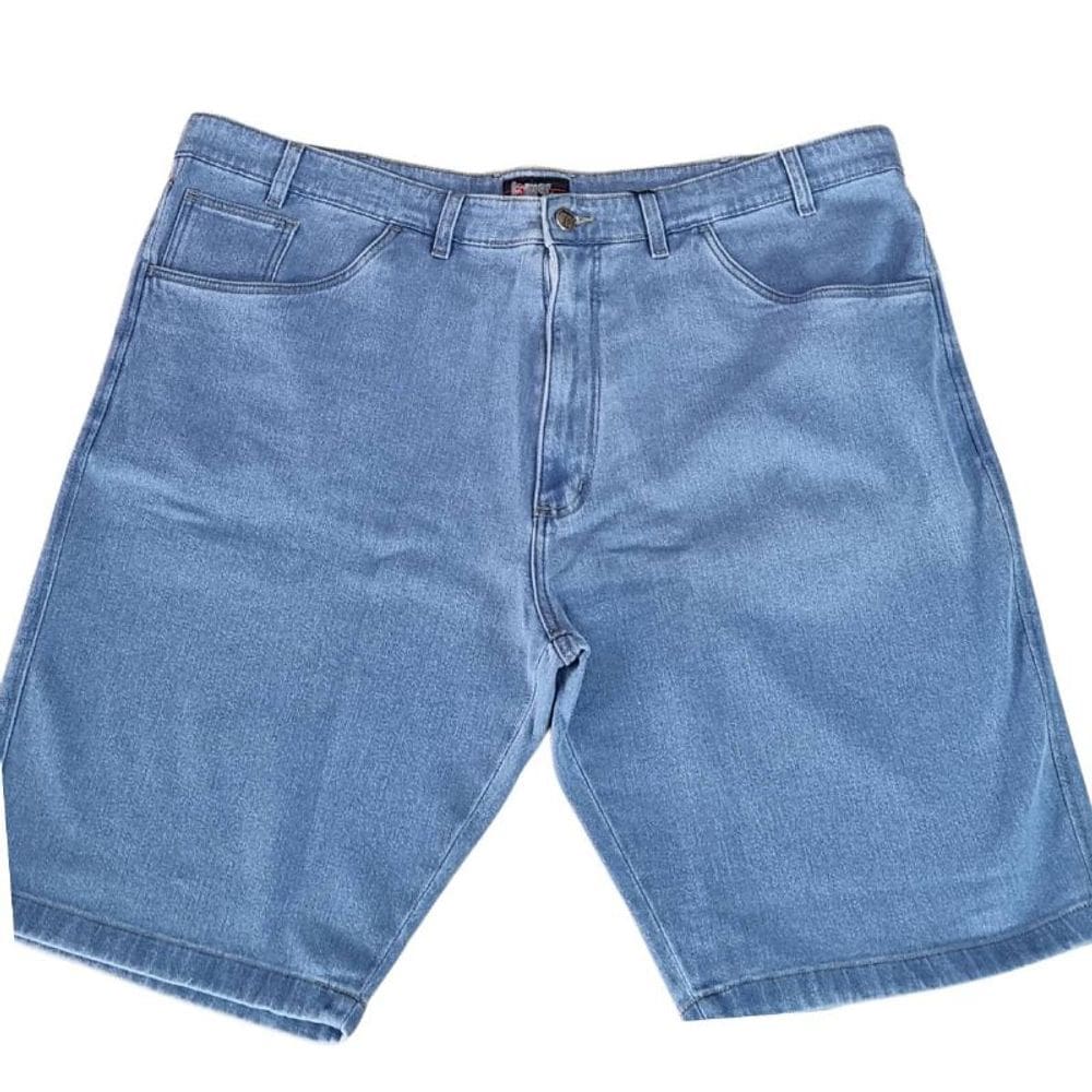 Bermuda Masculina Jeans Com Elastano Jamer Plus Size