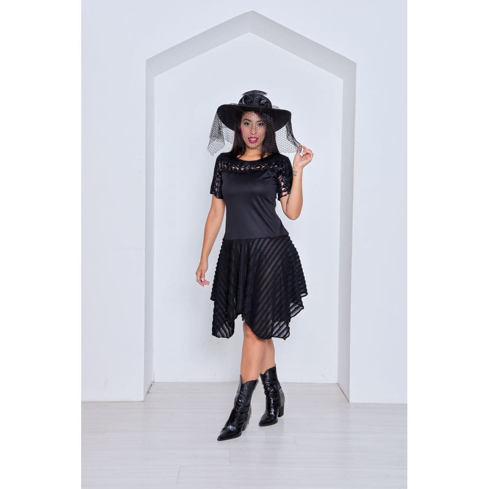 Fantasia Viúva Negra Noiva Cadáver Festa Halloween Dia das Bruxas Noites do Terror Festa Zumbi Sexta Feira 13 Carnaval