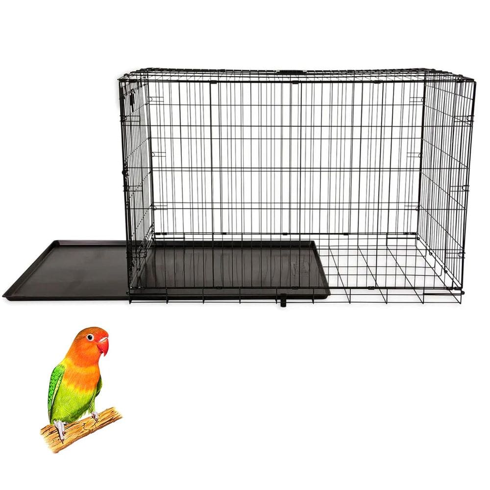 Gaiola Pet Hamster Porquinho da India Aves Passaros Passarinho Filhote Transporte Animal de Estimaçao Bandeja Removivel Pet Shop